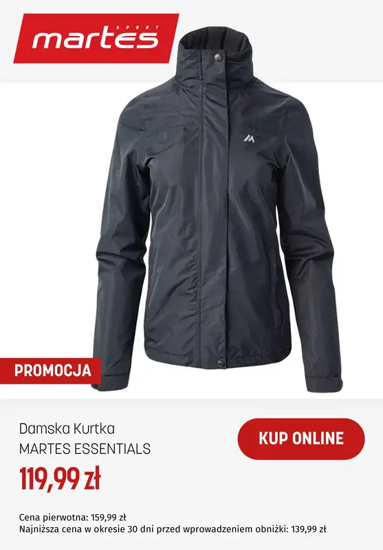 BEST SALE - gazetka promocyjna Martes Sport | -20% na drugi, oznaczony kodem produkt   - strona 2