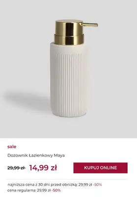 home&you - gazetka promocyjna SALE: Łazienka od środy 15.10 do wtorku 21.10 - strona 9