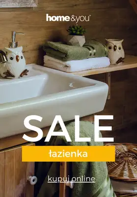 home&you - gazetka promocyjna SALE: Łazienka od środy 15.10 do wtorku 21.10