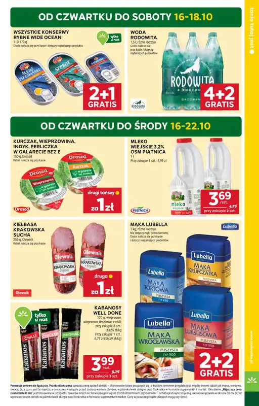Stokrotka - gazetka promocyjna Gazetka Supermarket   - strona 3