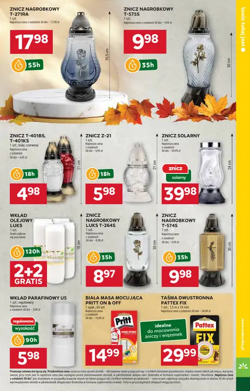 Stokrotka - gazetka promocyjna Gazetka Supermarket od czwartku 16.10 do środy 22.10 - strona 37