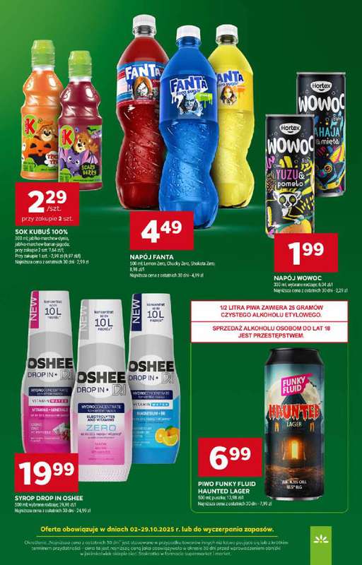 Stokrotka - gazetka promocyjna Gazetka Supermarket od czwartku 16.10 do środy 22.10 - strona 29