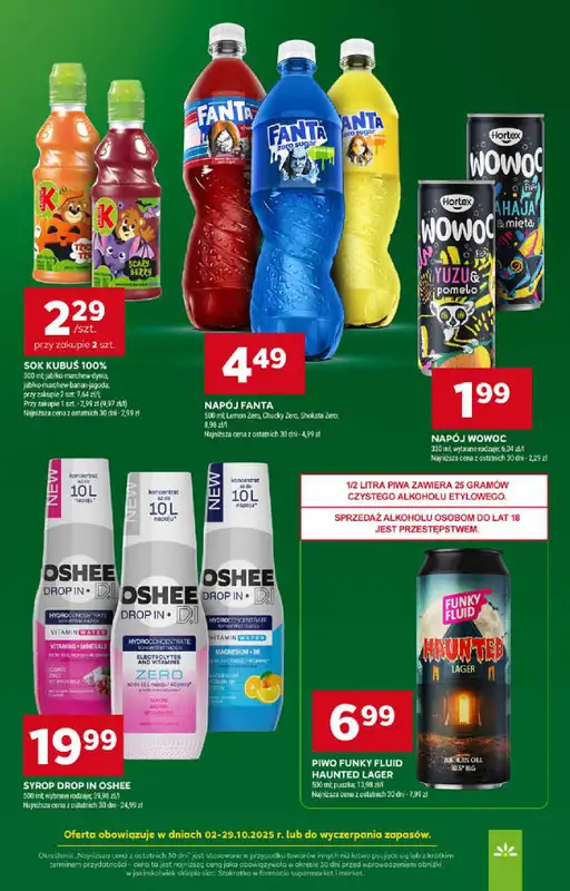 Stokrotka - gazetka promocyjna Gazetka Supermarket od czwartku 16.10 do środy 22.10 - strona 29