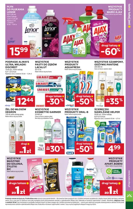 Stokrotka - gazetka promocyjna Gazetka Supermarket od czwartku 16.10 do środy 22.10 - strona 35