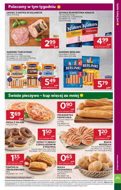 Stokrotka - gazetka promocyjna Gazetka Supermarket od czwartku 16.10 do środy 22.10 - strona 9