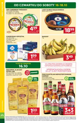 Stokrotka - gazetka promocyjna Gazetka Supermarket od czwartku 16.10 do środy 22.10 - strona 2