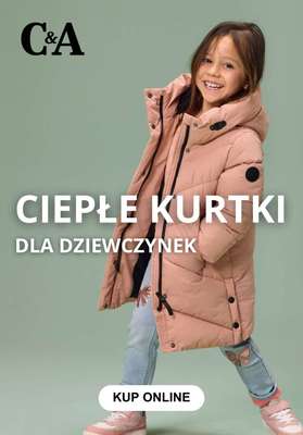 C&A - gazetka promocyjna Ciepłe kurtki dla dziewczynek od środy 15.10 do środy 22.10