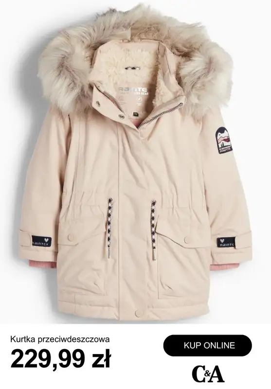 C&A - gazetka promocyjna Ciepłe kurtki dla dziewczynek od środy 15.10 do środy 22.10 - strona 9