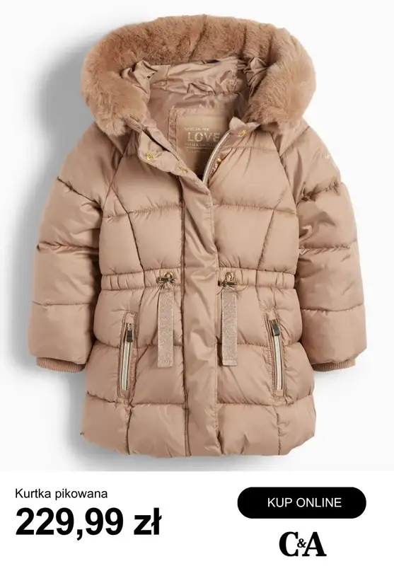C&A - gazetka promocyjna Ciepłe kurtki dla dziewczynek od środy 15.10 do środy 22.10 - strona 10