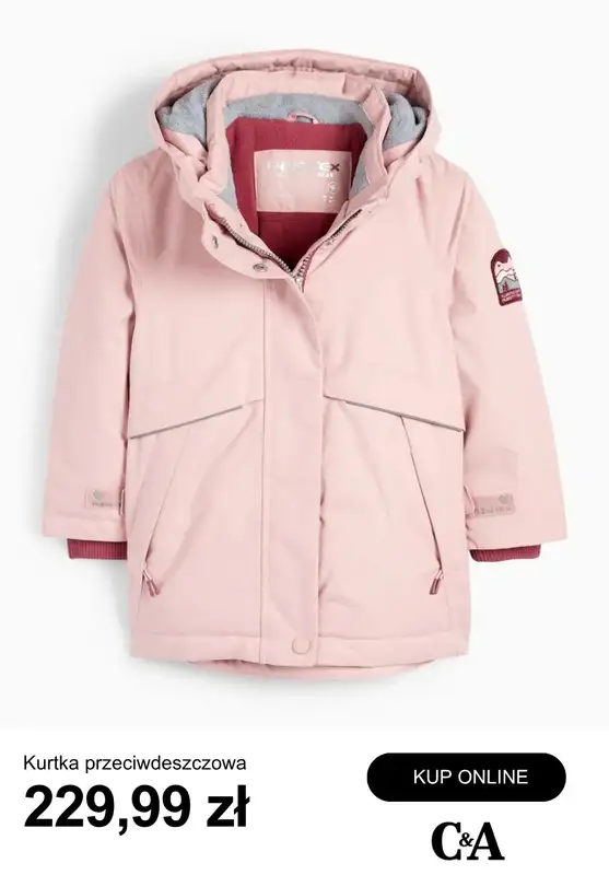 C&A - gazetka promocyjna Ciepłe kurtki dla dziewczynek od środy 15.10 do środy 22.10 - strona 4
