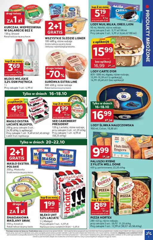 Stokrotka - gazetka promocyjna Gazetka Optima od czwartku 16.10 do środy 22.10 - strona 7
