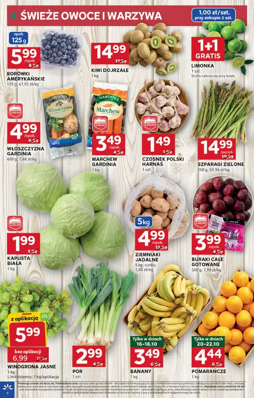 Stokrotka - gazetka promocyjna Gazetka Optima od czwartku 16.10 do środy 22.10 - strona 8