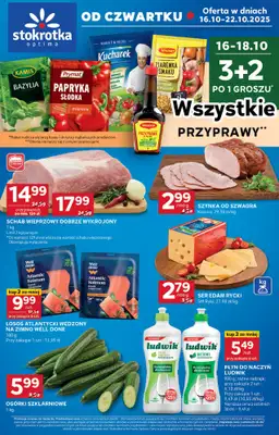 Stokrotka - gazetka promocyjna Gazetka Optima od czwartku 16.10 do środy 22.10
