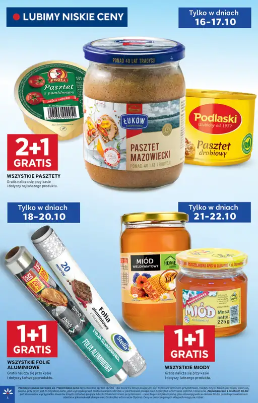 Stokrotka - gazetka promocyjna Gazetka Optima od czwartku 16.10 do środy 22.10 - strona 4
