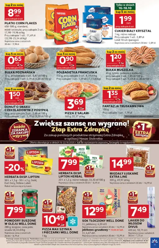 Stokrotka - gazetka promocyjna Gazetka Optima od czwartku 16.10 do środy 22.10 - strona 11