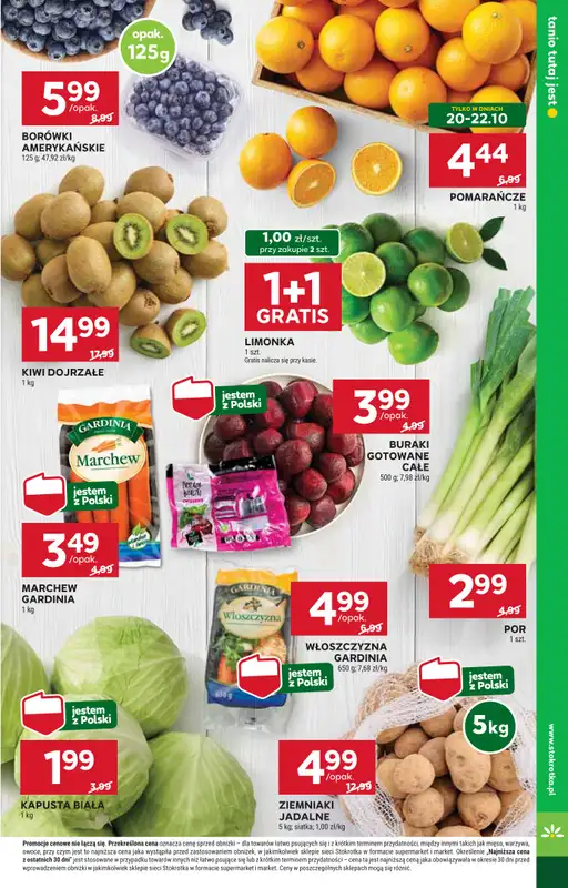 Stokrotka - gazetka promocyjna Gazetka Market od czwartku 16.10 do środy 22.10 - strona 9