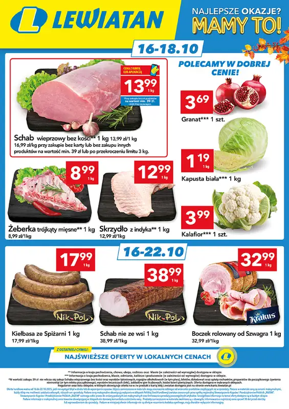 LEWIATAN - gazetka promocyjna MAMY TO w Lewiatanie – woj. lubelskie od środy 15.10 do środy 22.10 - strona 2