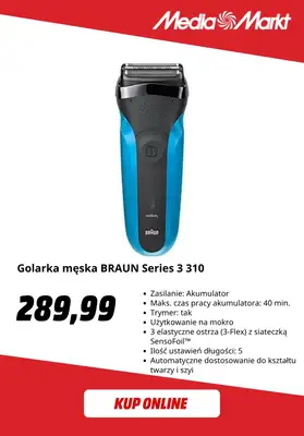 Media Markt - gazetka promocyjna Męskie golarki elektryczne w super cenach od środy 15.10 do poniedziałku 27.10 - strona 5