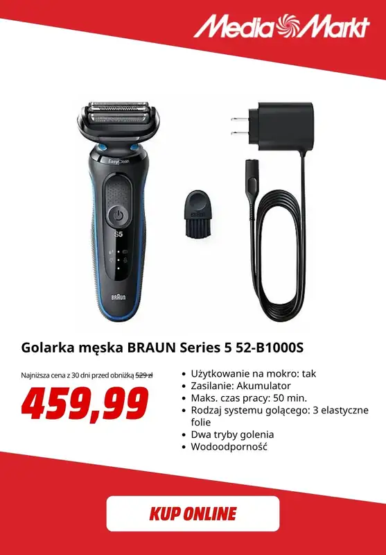 Media Markt - gazetka promocyjna Męskie golarki elektryczne w super cenach od środy 15.10 do poniedziałku 27.10 - strona 7