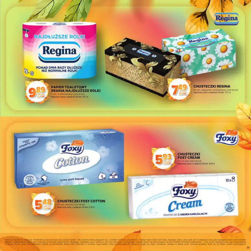 Stokrotka - gazetka promocyjna Katalog Jesienne inspiracje  do środy 29.10 - strona 33