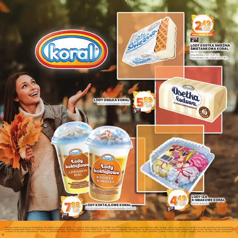 Stokrotka - gazetka promocyjna Katalog Jesienne inspiracje  do środy 29.10 - strona 14