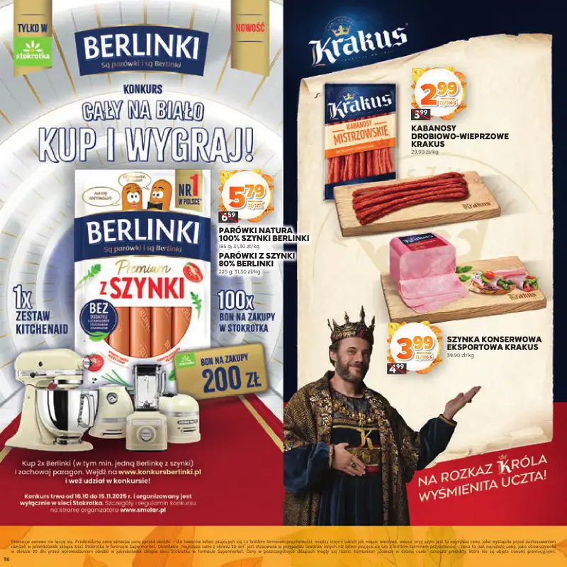 Stokrotka - gazetka promocyjna Katalog Jesienne inspiracje  do środy 29.10 - strona 16