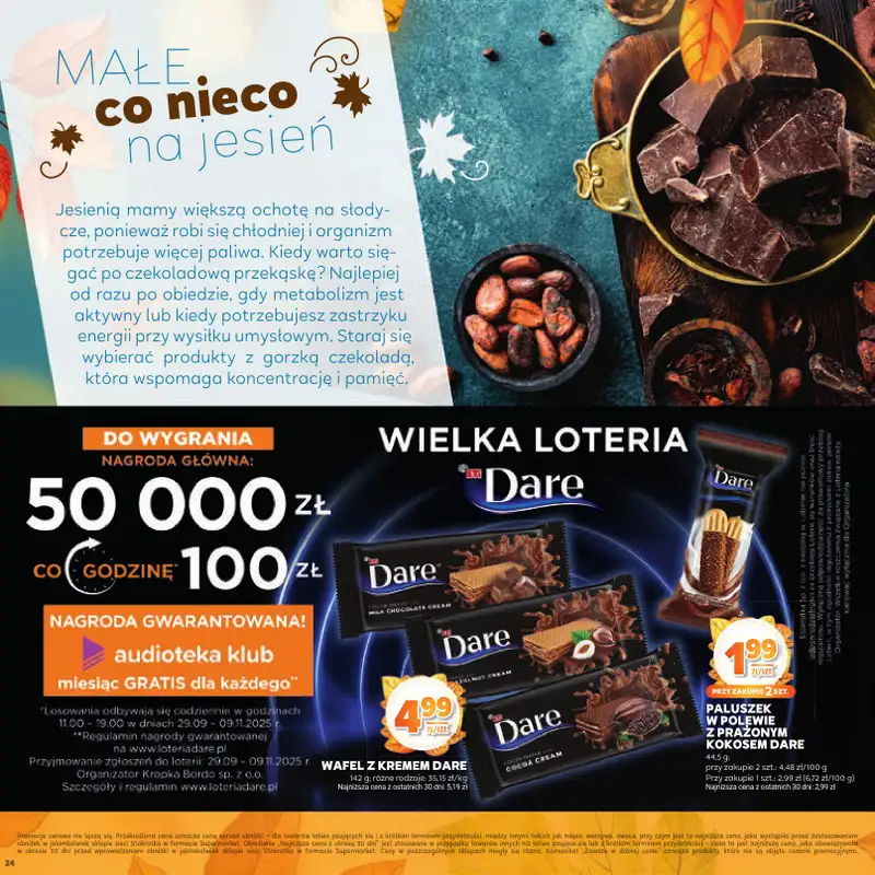 Stokrotka - gazetka promocyjna Katalog Jesienne inspiracje  do środy 29.10 - strona 24
