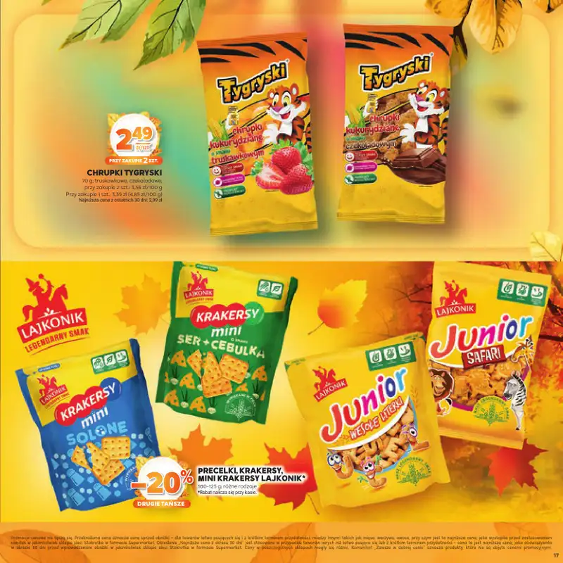 Stokrotka - gazetka promocyjna Katalog Jesienne inspiracje  do środy 29.10 - strona 17