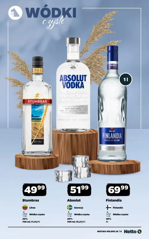 Netto - gazetka promocyjna Mocna Kolekcja - Alkohole Mocne od środy 15.10 do soboty 25.10 - strona 9