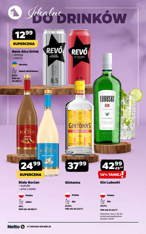 Netto - gazetka promocyjna Mocna Kolekcja - Alkohole Mocne   - strona 4