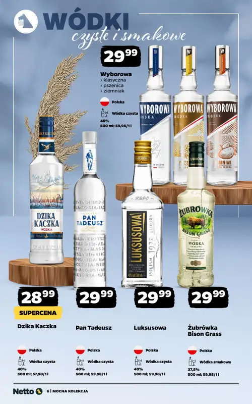 Netto - gazetka promocyjna Mocna Kolekcja - Alkohole Mocne od środy 15.10 do soboty 25.10 - strona 6