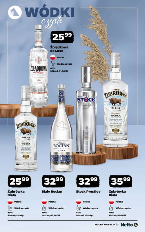Netto - gazetka promocyjna Mocna Kolekcja - Alkohole Mocne   - strona 7