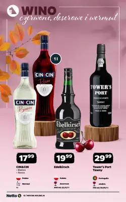 Netto - gazetka promocyjna Mocna Kolekcja - Wina od środy 15.10 do soboty 25.10 - strona 12