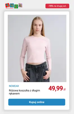Smyk - gazetka promocyjna -70% na drugi produkt NOWEAR od środy 15.10 do poniedziałku 27.10 - strona 13
