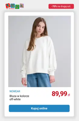 Smyk - gazetka promocyjna -70% na drugi produkt NOWEAR od środy 15.10 do poniedziałku 27.10 - strona 8