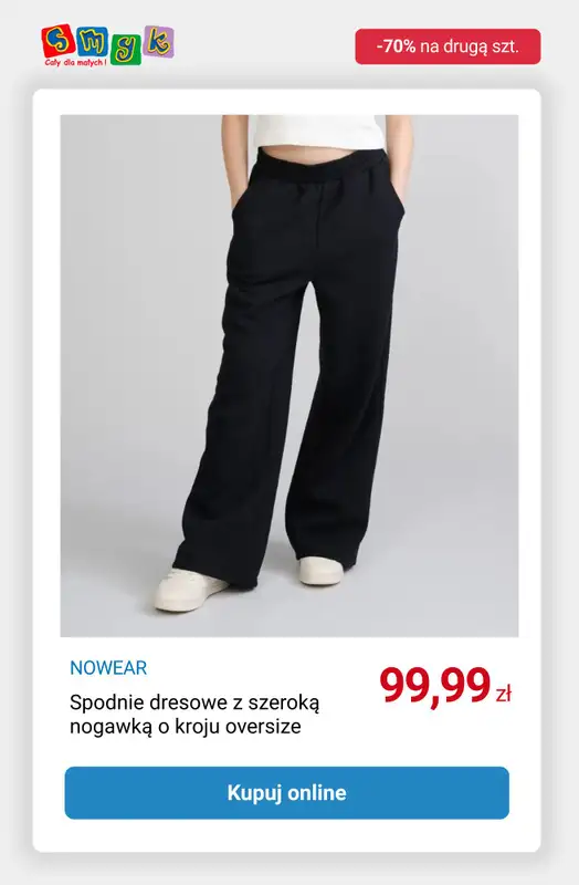 Smyk - gazetka promocyjna -70% na drugi produkt NOWEAR od środy 15.10 do poniedziałku 27.10 - strona 5
