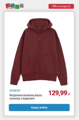 Smyk - gazetka promocyjna -70% na drugi produkt NOWEAR od środy 15.10 do poniedziałku 27.10 - strona 4