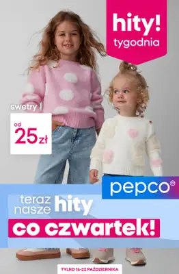 Pepco - gazetka promocyjna Hity tygodnia od czwartku 16.10 do środy 22.10