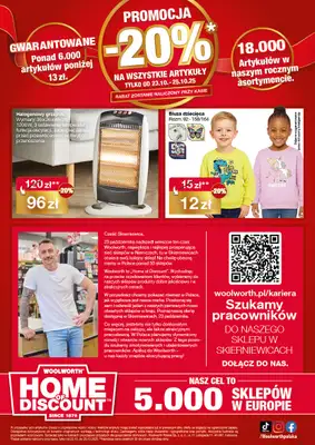 Woolworth - gazetka promocyjna WIELKIE OTWARCIE! SKIERNIEWICE, ul. Czesława Liska 1 od czwartku 23.10 do soboty 25.10 - strona 12