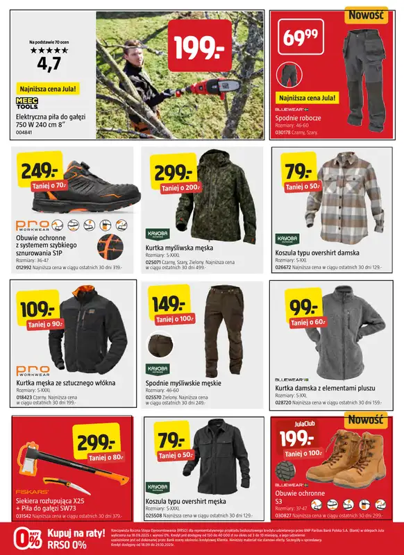 Jula - gazetka promocyjna Gazetka od czwartku 16.10 do środy 29.10 - strona 4