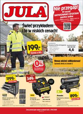 Jula - gazetka promocyjna Gazetka od czwartku 16.10 do środy 29.10