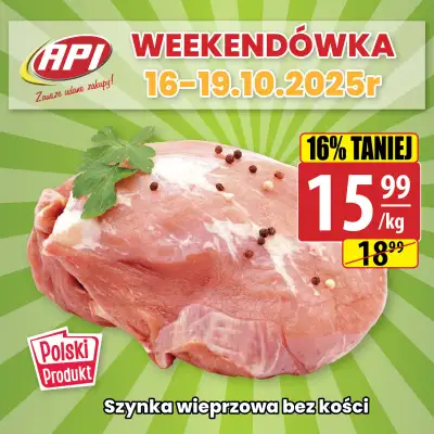 API Market - gazetka promocyjna Weekendówka od czwartku 16.10 do niedzieli 19.10 - strona 3