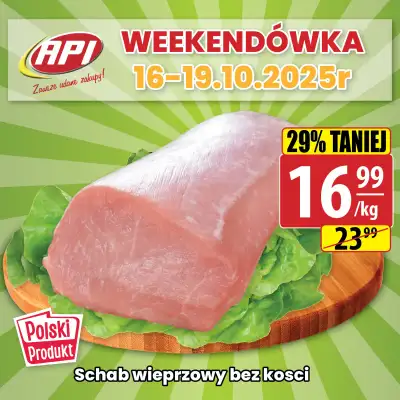 API Market - gazetka promocyjna Weekendówka od czwartku 16.10 do niedzieli 19.10 - strona 2