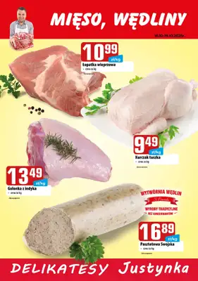 Delikatesy Justynka - gazetka promocyjna Plakaty promocyjne od czwartku 16.10 do niedzieli 19.10 - strona 2