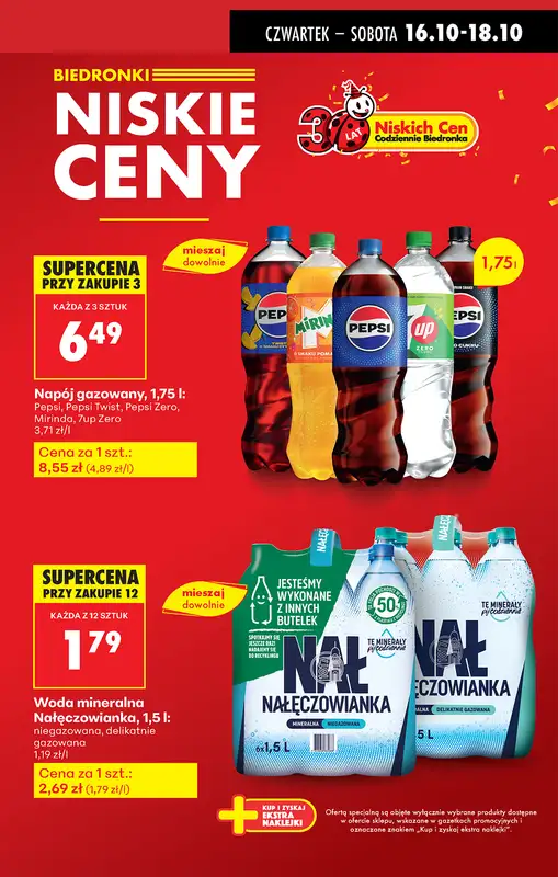 Biedronka - gazetka promocyjna Najlepsze promocje! od czwartku 16.10 do soboty 18.10 - strona 9