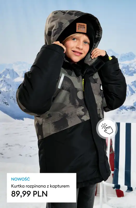 Sinsay - gazetka promocyjna KURTKI i PŁASZCZE dla całej rodziny! od czwartku 16.10 do środy 22.10 - strona 12