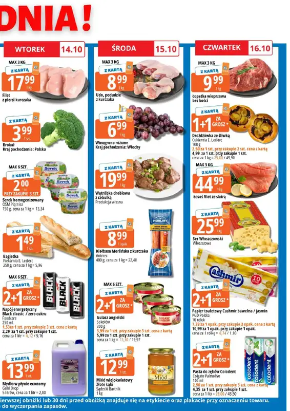 Leclerc - gazetka promocyjna Oferta Rzeszów od czwartku 16.10 do czwartku 16.10 - strona 2