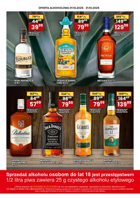 Wafelek - gazetka promocyjna Katalog alkoholowy  do piątku 31.10 - strona 3