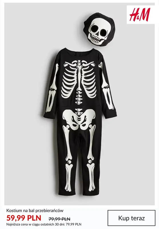 H&M - gazetka promocyjna HALLOWEEN - kostiumy i dodatki dziecięce   - strona 2