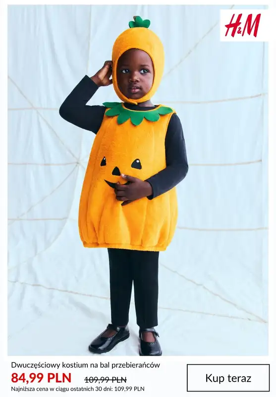 H&M - gazetka promocyjna HALLOWEEN - kostiumy i dodatki dziecięce od czwartku 16.10  - strona 9